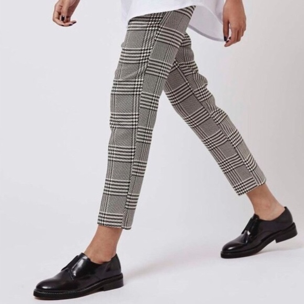 H&M | Houndstooth Trousers